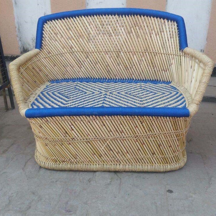 Bamboo Seating Armrest Mudda Chair
