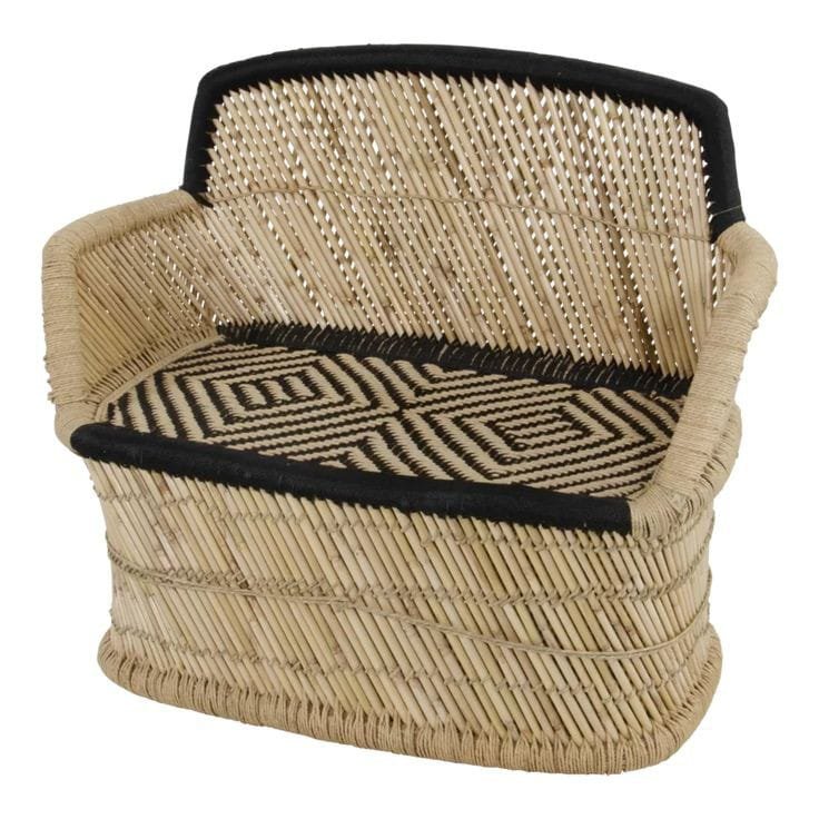 Bamboo Seating Armrest Mudda Chair