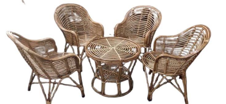 Bamboo/Sarkanda Outdoor Mudda Chair